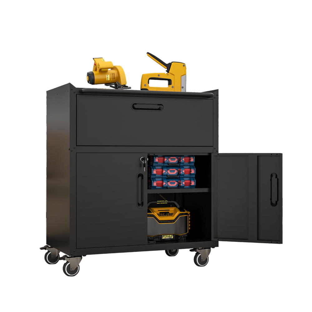 1-Drawer Mobile Tool Storage Cabinets SC020_4Dock